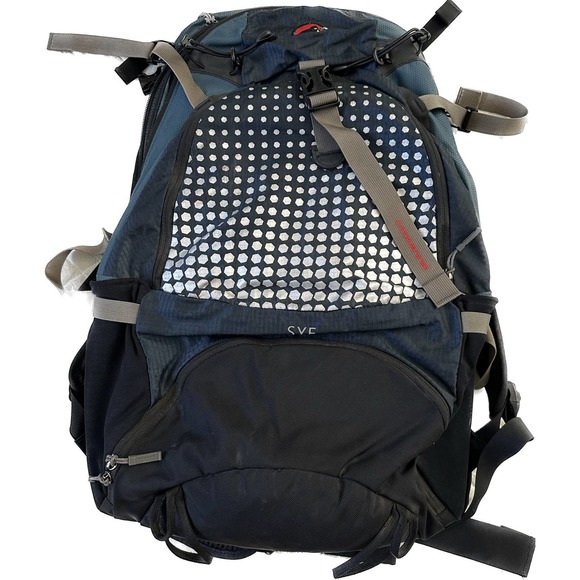 Mammut Climbing Hiking Backpack w/ Air Cushion Back Raincover